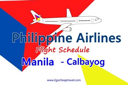 Book cheap flights from Calbayog to Manila .